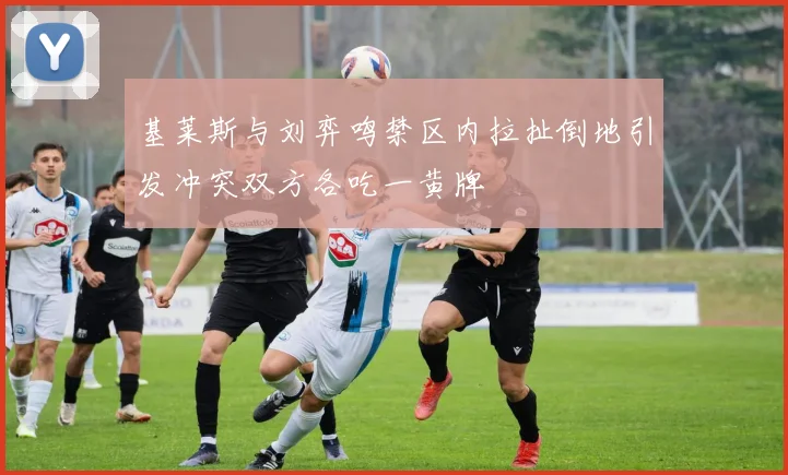 基莱斯与刘弈鸣禁区内拉扯倒地引发冲突双方各吃一黄牌
